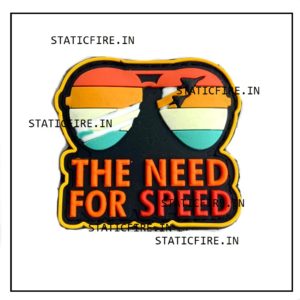 NEED FOR SPEED TOP GUN PILOT RUBBER PATCH