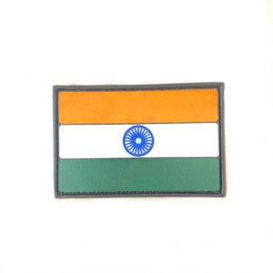 india flag velcro patch