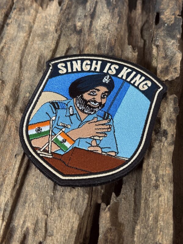 SING IS KING VELCRO PATCH