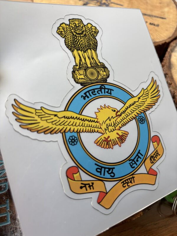 BIG IAF 2side STICKER (Waterproof) - Image 2